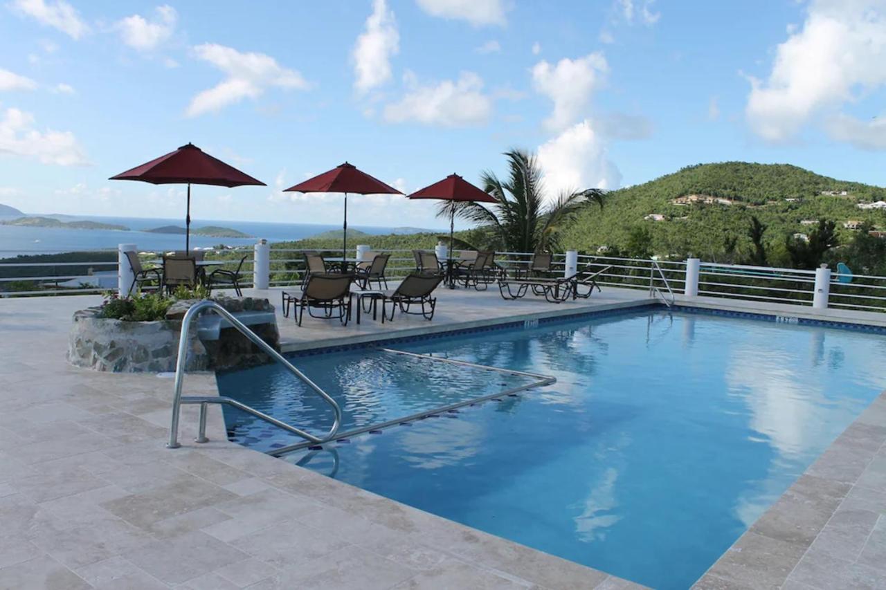 Serene Cruz Bay Villa Sep Mstr Kg Suite Stunning Sunsets Extérieur photo